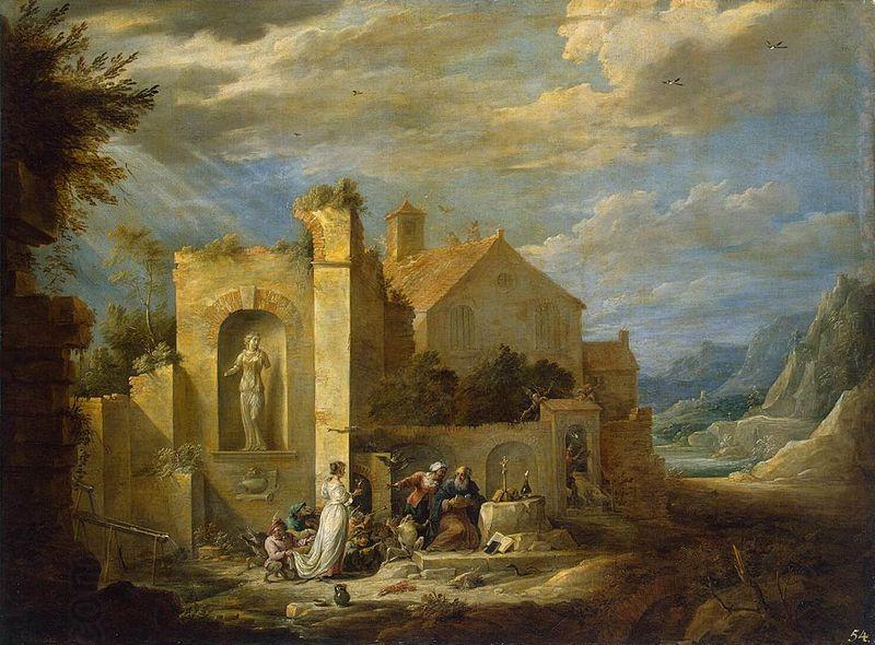 David Teniers the Younger Temptation of St Antony oil painting picture